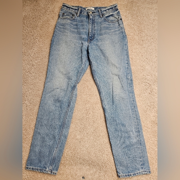 Moussy Vintage Glen Boy Skinny Jeans in Light Blue Size 27 - Picture 2 of 9